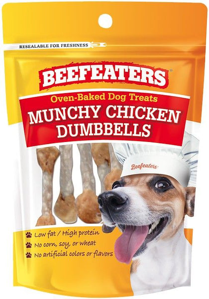 Beafeaters Oven Baked Munchy Chicken Dumbells Dog Treat