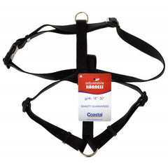 Coastal Pet Nylon Adjustable Harness - Black