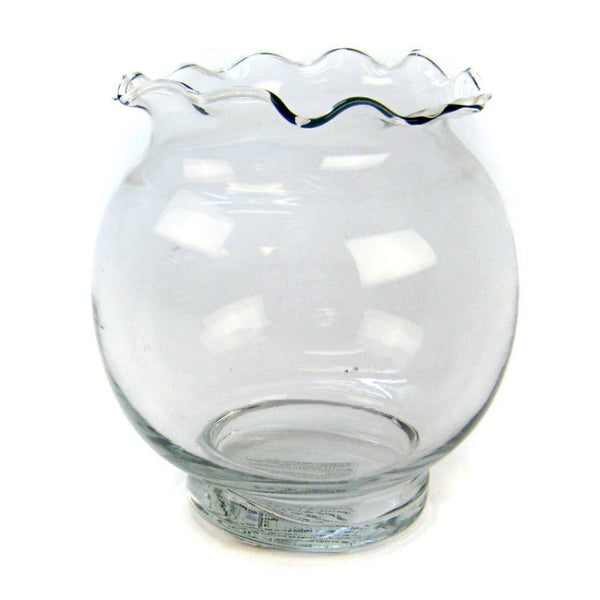 Anchor Hocking Fluted Ivy Fish Bowl