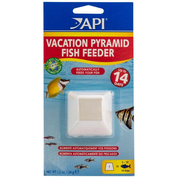 API 14 Day Vacation Pyramid Fish Feeder