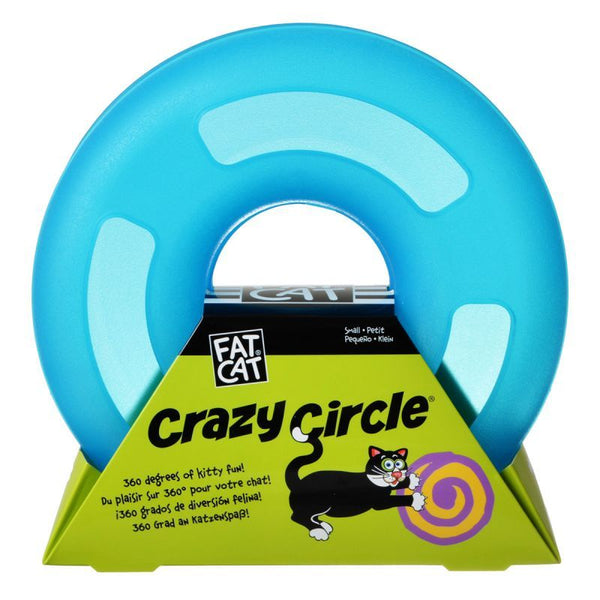 Petmate Crazy Circle Cat Toy - Blue