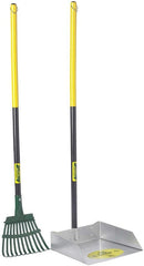 Flexrake Scoop & Rake with Wood Handle