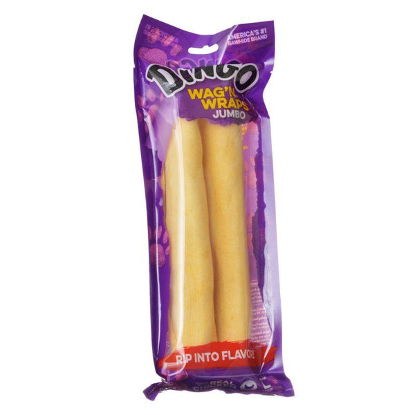 Dingo Wag'n Wraps Chicken & Rawhide Chew