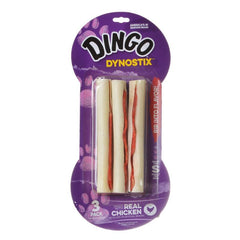 Dingo Dynostix Meat & Rawhide Chew