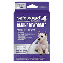 8 in 1 Pet Products Safe-Guard 4 Canine Dewormer