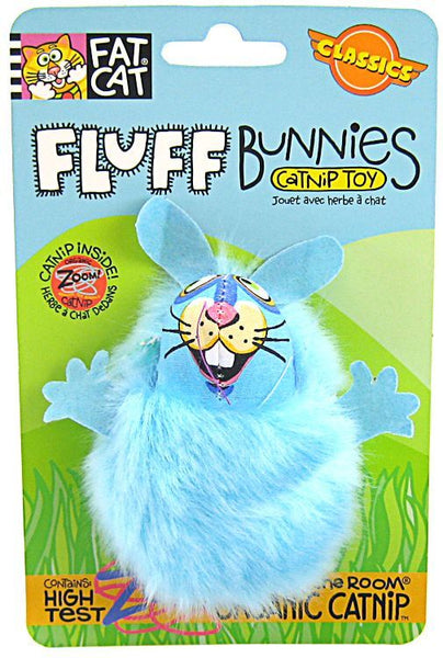 Fat Cat Fluff Bunnies Cat Toy - Assorted