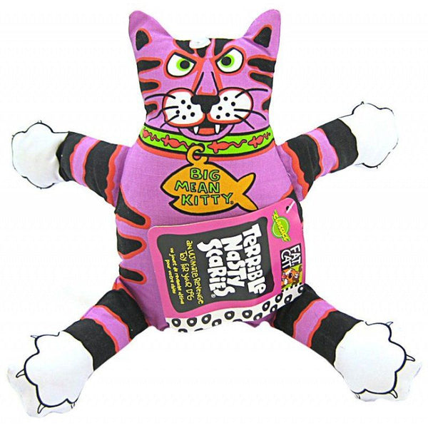 Fat Cat Terrible Nasty Scaries Dog Toy - Assorted