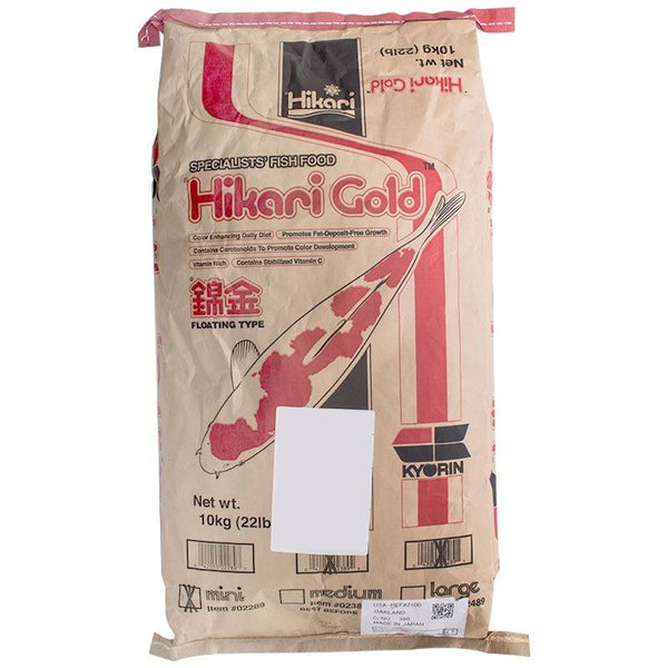 Hikari Gold Color Enhancing Koi Food - Mini Pellet