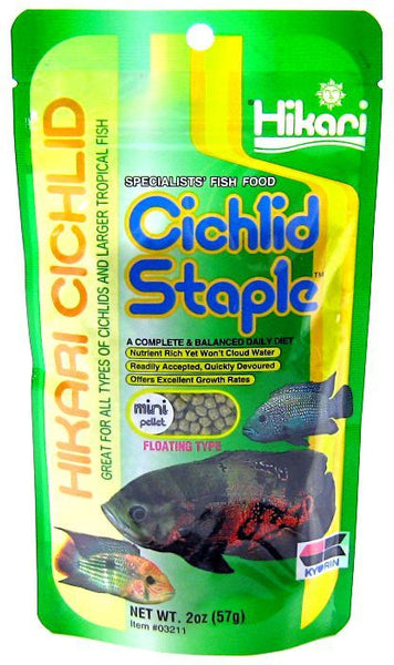 Hikari Cichlid Staple Food - Mini Pellet