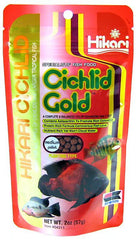 Hikari Cichlid Gold Color Enhancing Fish Food - Medium Pellet