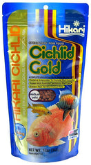 Hikari Cichlid Gold Color Enhancing Sinking Fish Food - Medium Pellet