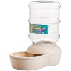 Petmate Le Bistro Gravity Pet Waterer - Linen