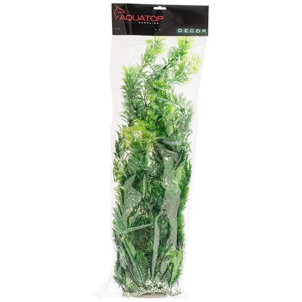 Aquatop Bushy Aquarium Plant - Dark Green