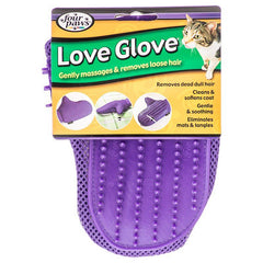 Four Paws Love Glove Grooming Mitt for Cats