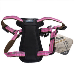 K9 Explorer Reflective Adjustable Padded Dog Harness - Rosebud