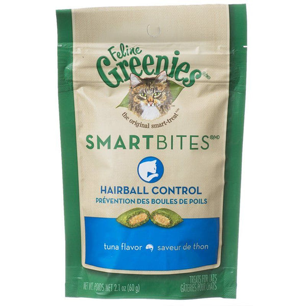 Greenies SmartBites Hairball Control Tuna Flavor Cat Treats