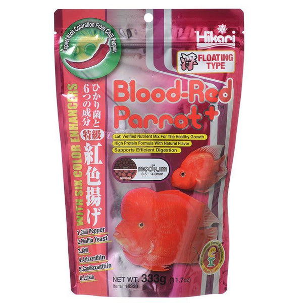 Hikari Blood Red Parrot+