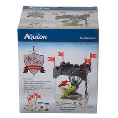 Aqueon Betta Castle Aquarium Kit - Black