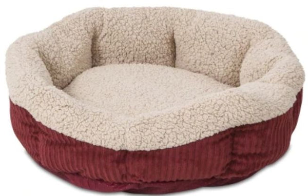 Aspen Pet Self Warming Pet Bed - Spice & Cream