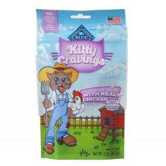 Blue Buffalo Kitty Cravings Crunchy Cat Treats - Real Chicken