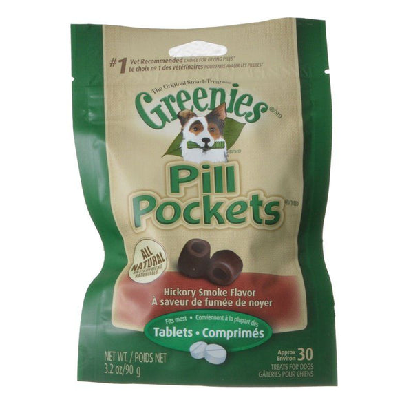 Greenies Pill Pockets Dog Treats - Hickory Smoke Flavor