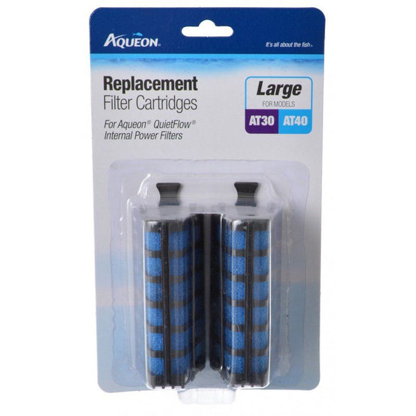 Aqueon Replacement Filter Cartridges for QuietFlow Filters