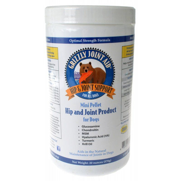 Grizzly Joint Aid Mini Pellet Hip & Joint Product for Dogs