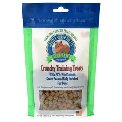 Grizzly Super Treats Green Pea & Kelp Crunchy Training Treats with Salmon