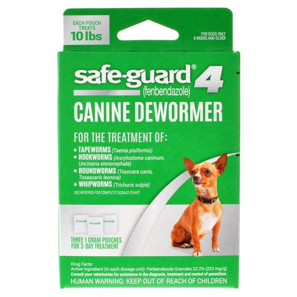 8 in 1 Pet Products Safe-Guard 4 Canine Dewormer