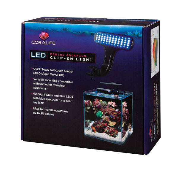 Coralife LED Marine Aquarium Clip-On Light