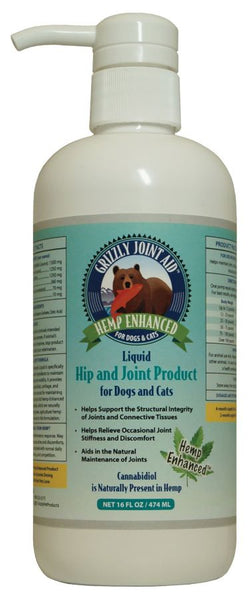 Grizzly Hemp Enhanced PCR Liquid Hip & Joint Product