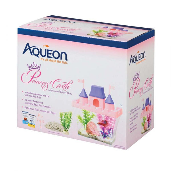 Aqueon Princess Castle Aquarium Kit for Betta