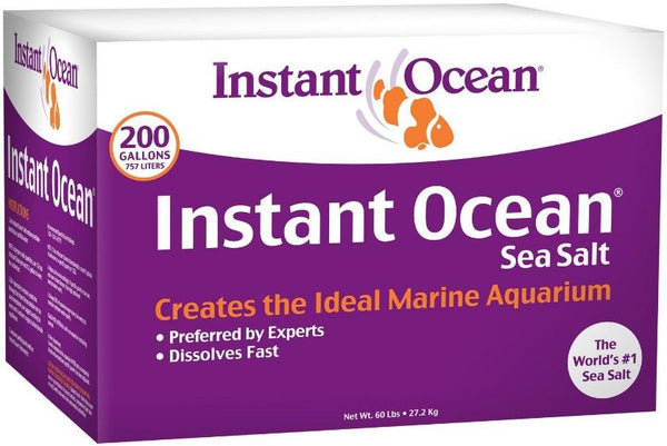 Instant Ocean Sea Salt for Marine Aquariums, Nitrate & Phosphate-Free