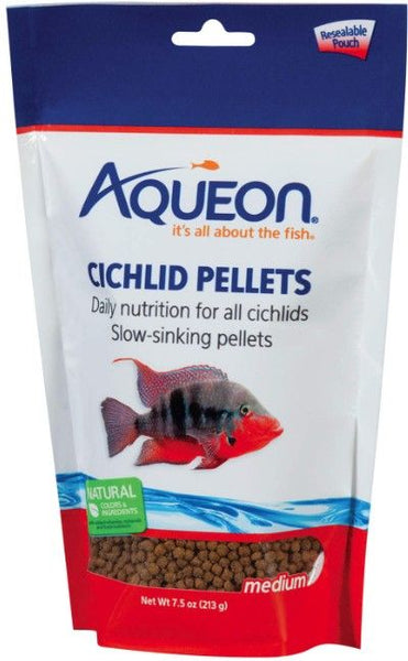 Aqueon Medium Cichlid Food Pellets