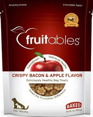 Fruitables Crispy Bacon & Apple Flavor Crunchy Dog Treats