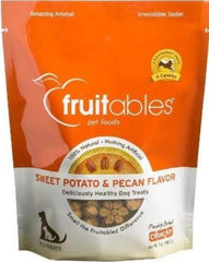 Fruitables Sweet Potato & Pecan Flavor Crunchy Dog Treats