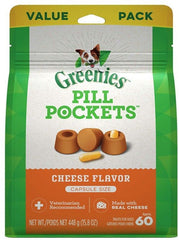 Greenies Pill Pockets Cheese Flavor Capsules