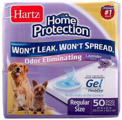 Hartz Home Protection Lavender Scent Odor Eliminating Dog Pads - Regular